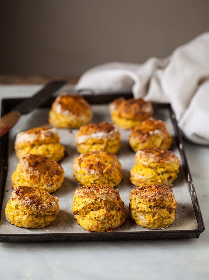 Savory Scones with Cheddar and Chives