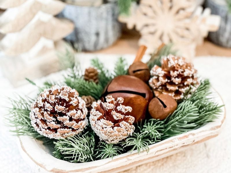 Snow-Kissed Twig Centerpiece