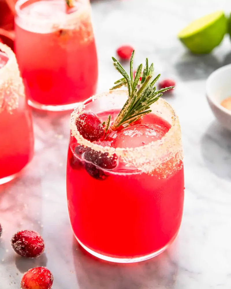 Spiced Cranberry Margarita