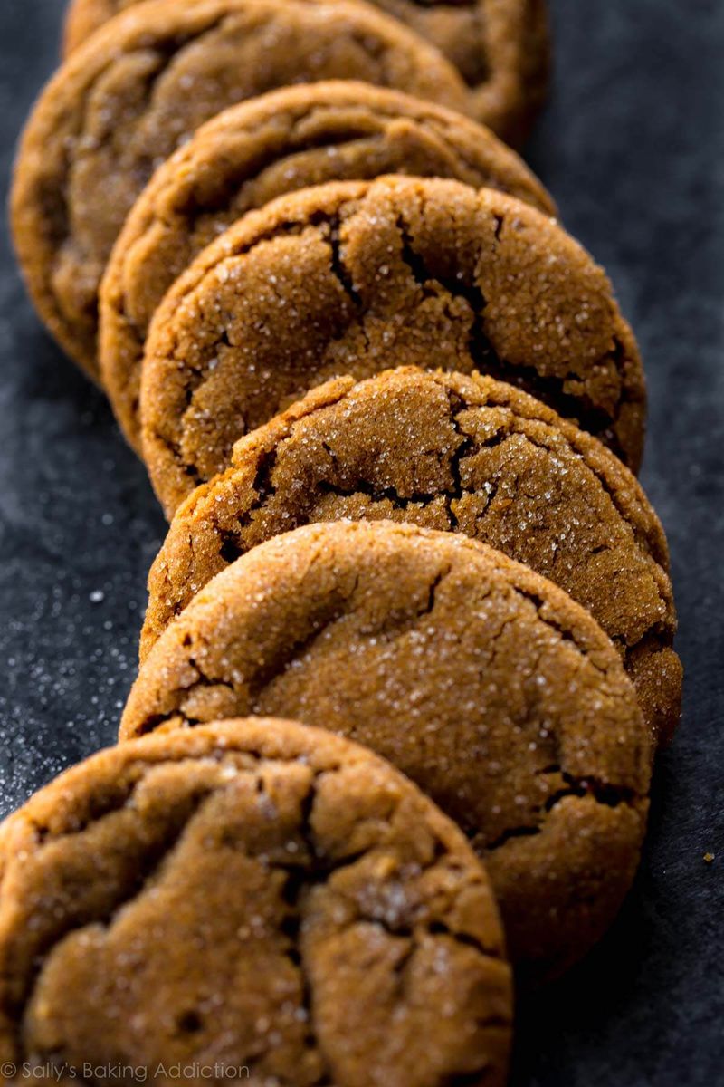 Spiced Molasses Cookies