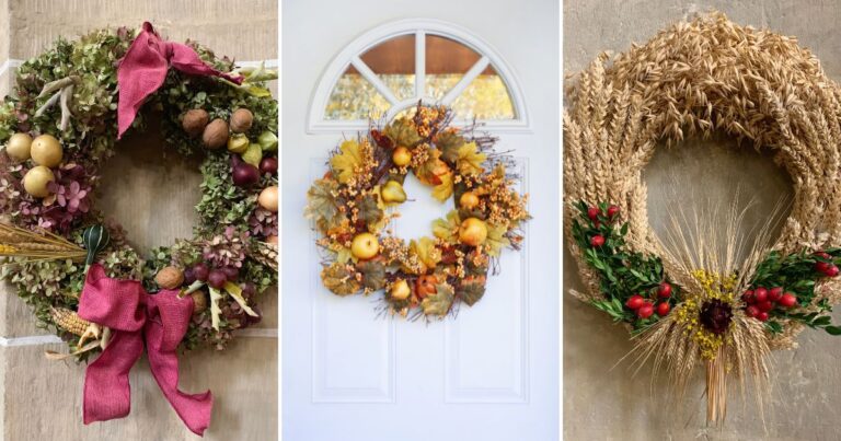 Top 7 Garden-Fresh Wreath Ideas for Thanksgiving 2024