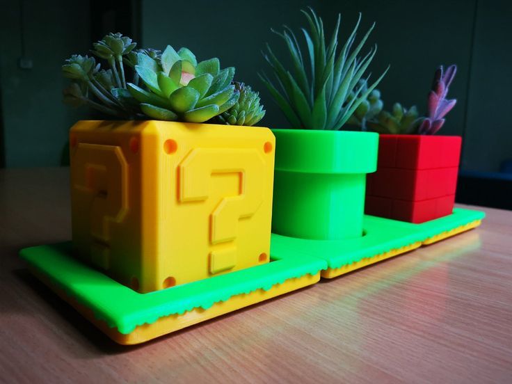 Toy Block Planter