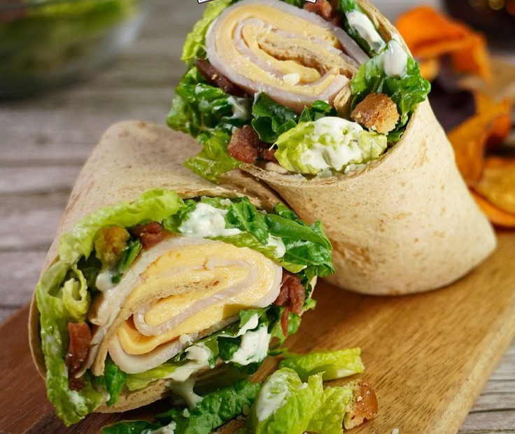 Turkey Caesar Wrap