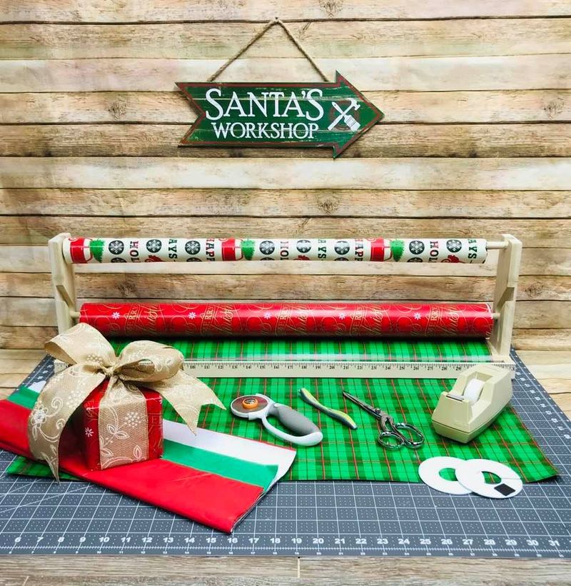 Use a Gift Wrapping Station