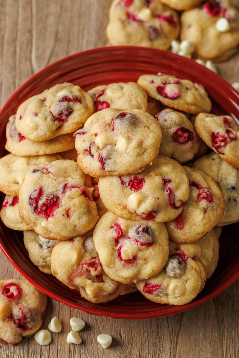 White Chocolate Cranberry Cookies