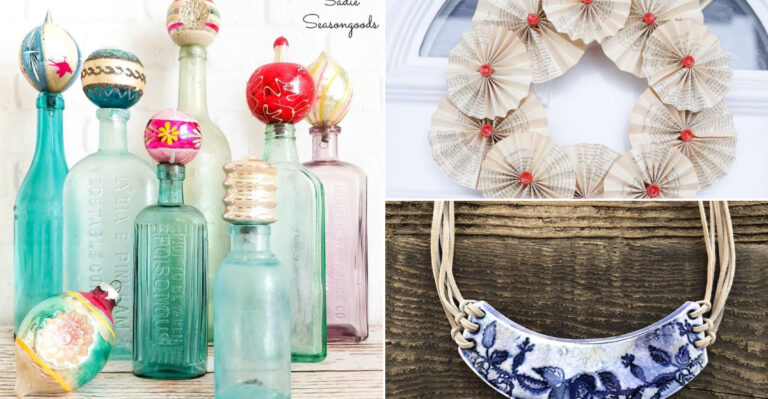 33 Brilliant DIY Upcycling Ideas That Turn Junk Into Home Treasures