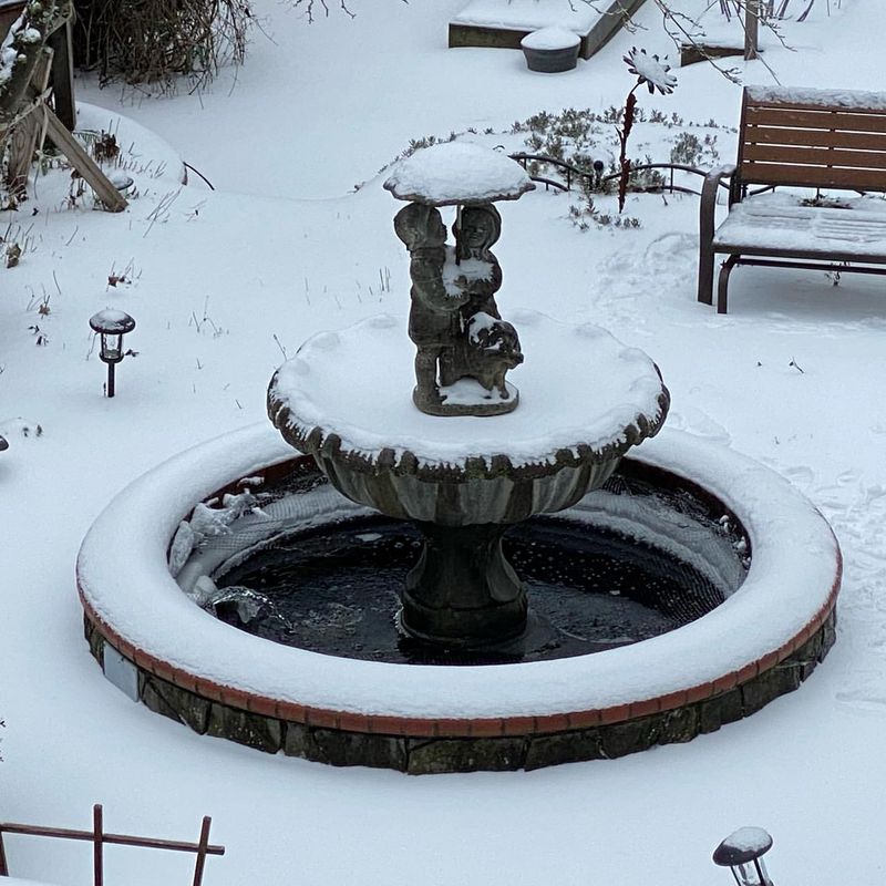 Add a Winter Fountain