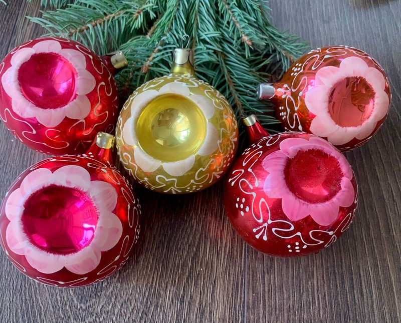 Antique Glass Ornaments