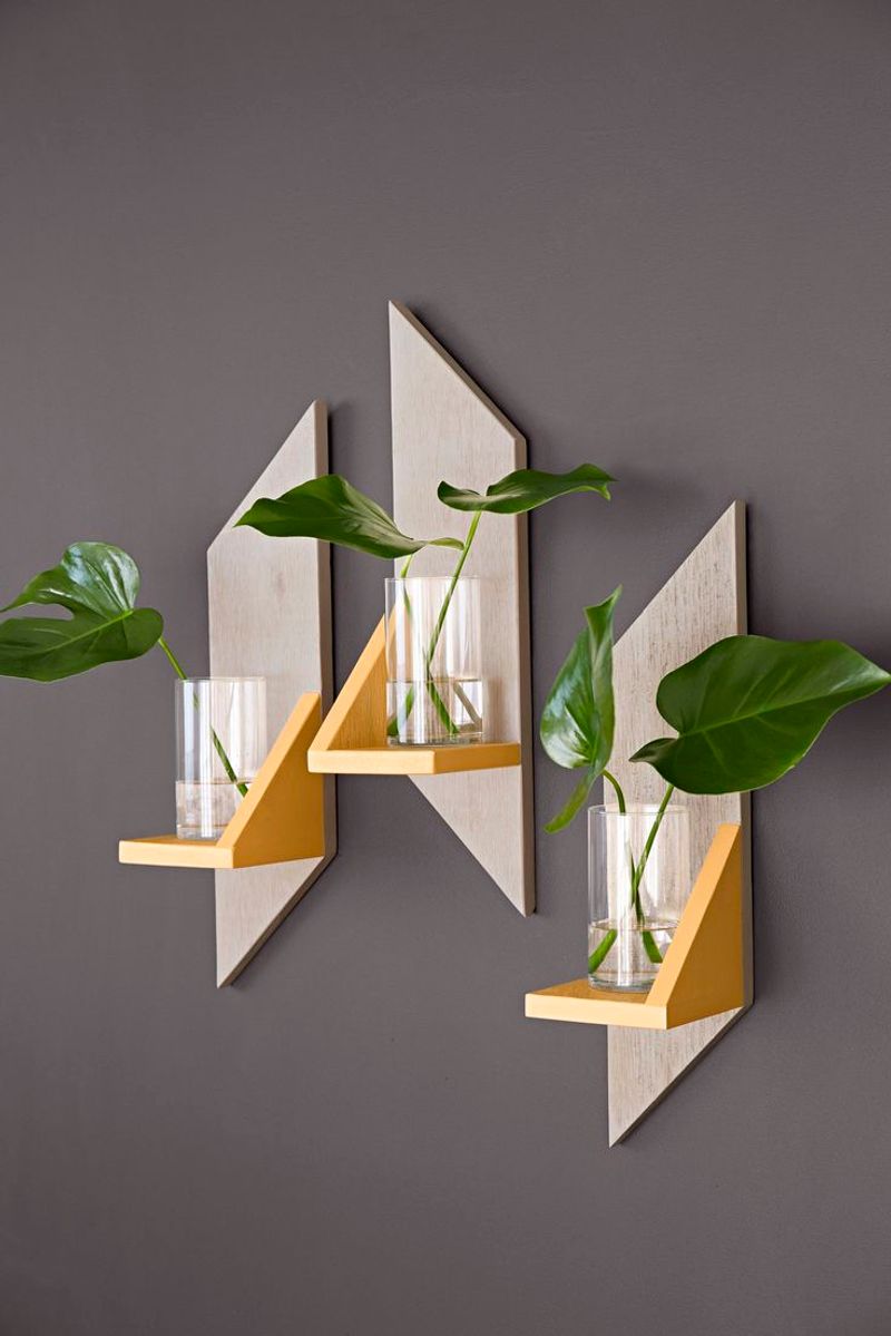 Architectural Plant Sconces