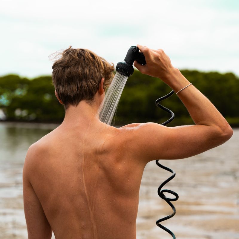 Australian Beach Shower Habit