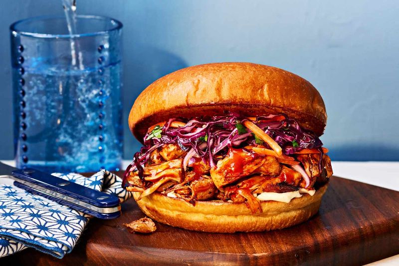 BBQ Jackfruit Sandwich