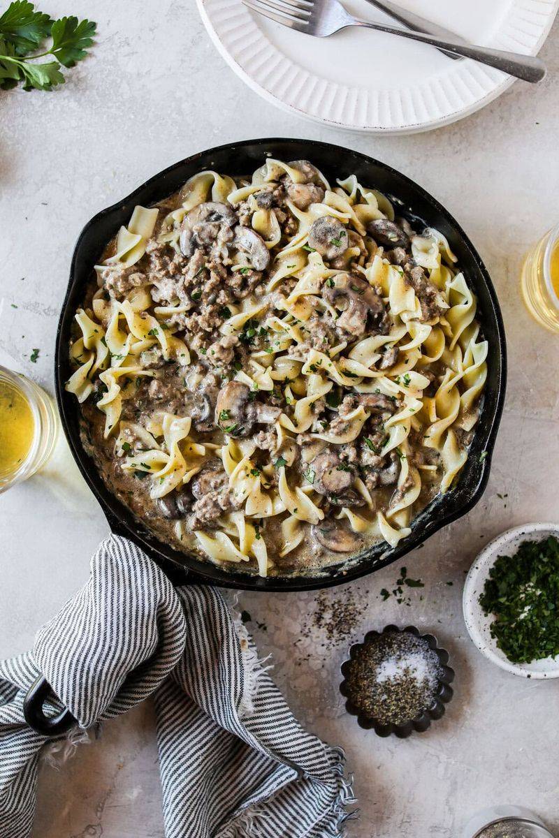 Beef Stroganoff