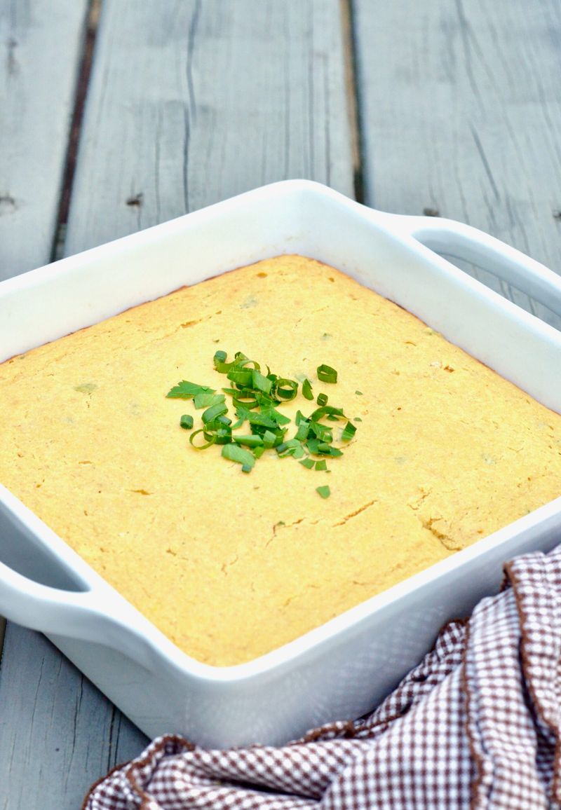 Buttermilk Cornbread with Scallions