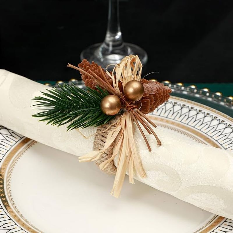 Button Napkin Rings