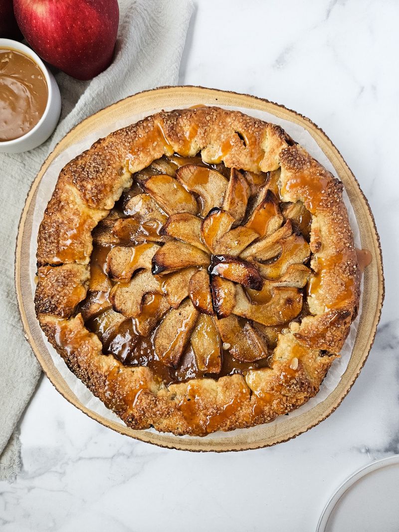 Caramel Apple Galette