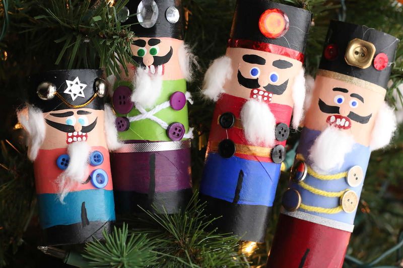 Cardboard Nutcracker Soldiers