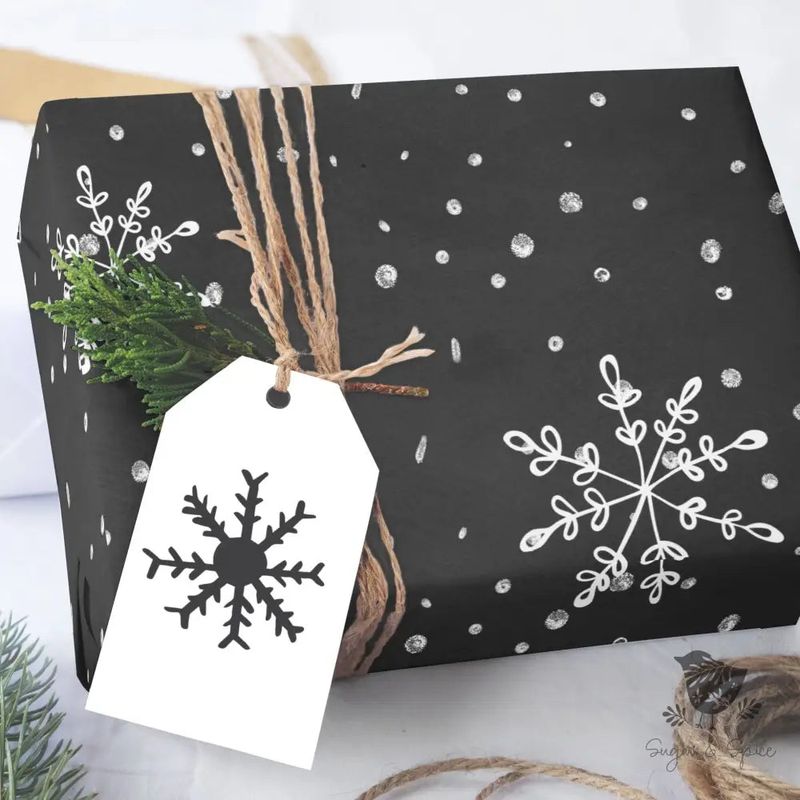 Chalkboard Paper Wrap