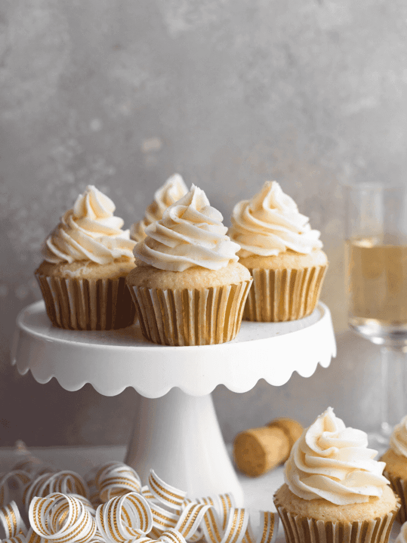 Champagne Cupcakes