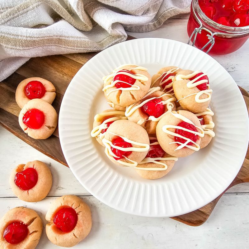 Cherry Almond Cookies