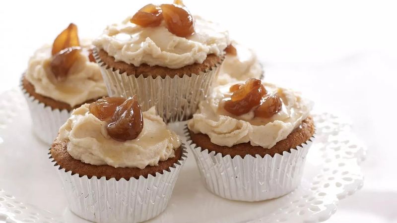 Chestnut Praline Cupcakes