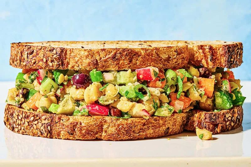 Chickpea Salad Sandwich