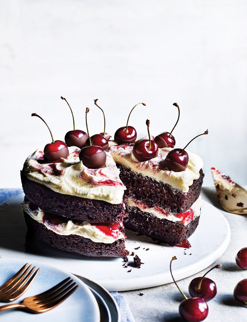 Chocolate Cherry Cake