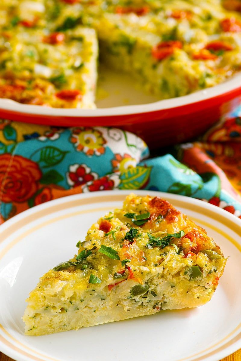 Christmas Star Frittata