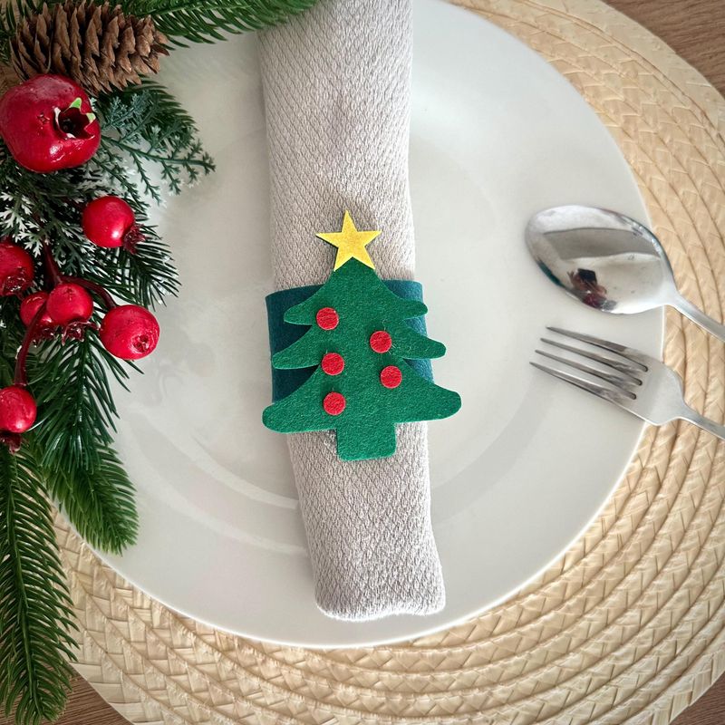 Christmas Tree Napkin Rings