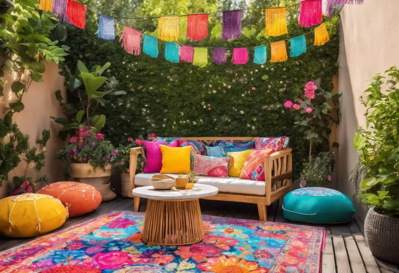 Colorful Patio Furniture