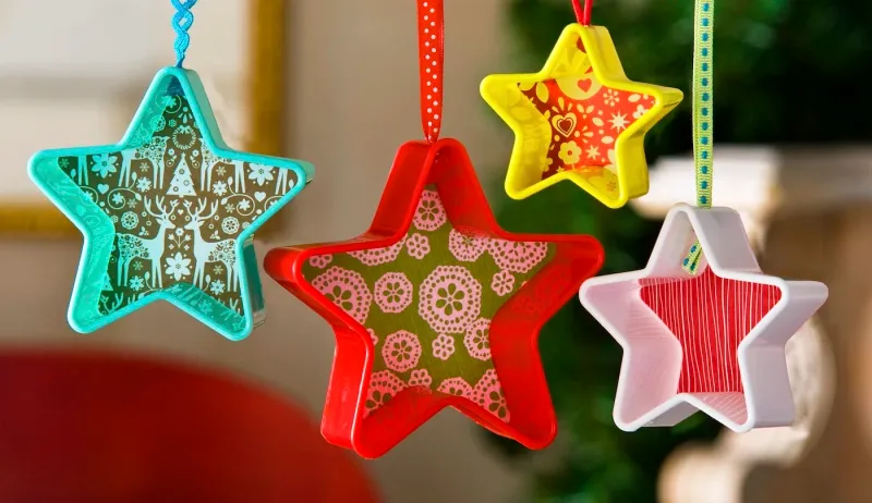 Cookie Cutter Ornaments