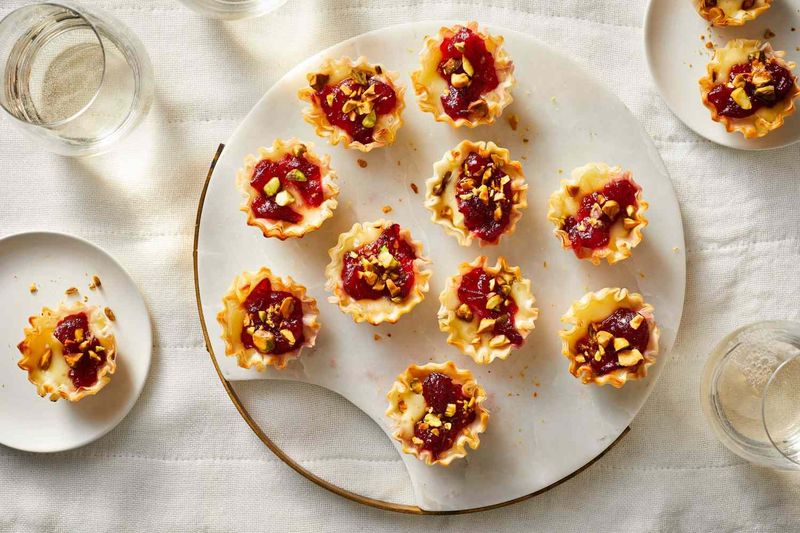 Cranberry Brie Bites