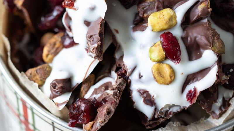 Cranberry Pistachio Bark