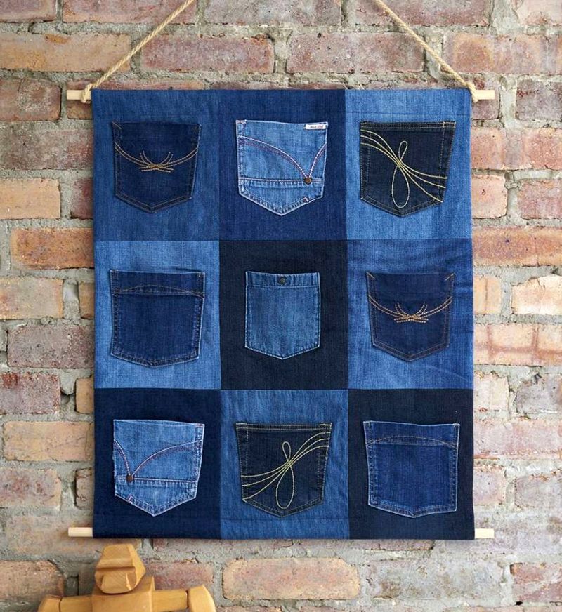 Denim Pocket Organizer