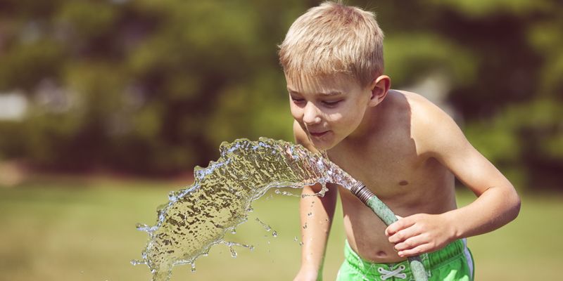 Drinking from the Garden Hose