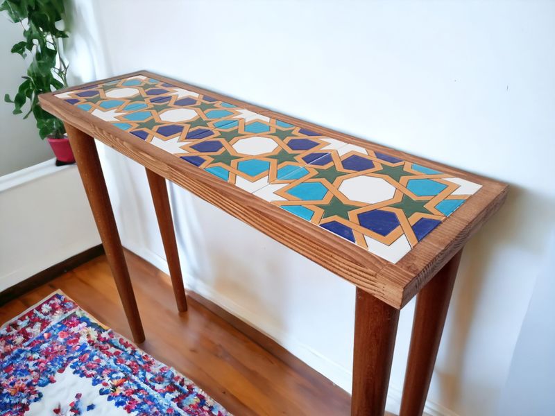 Eclectic Mosaic Table