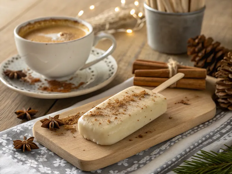 Eggnog Delight Cakesicle