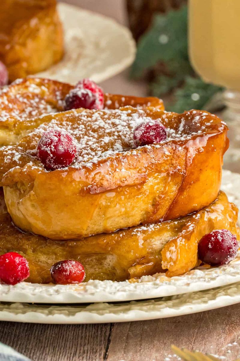 Eggnog French Toast