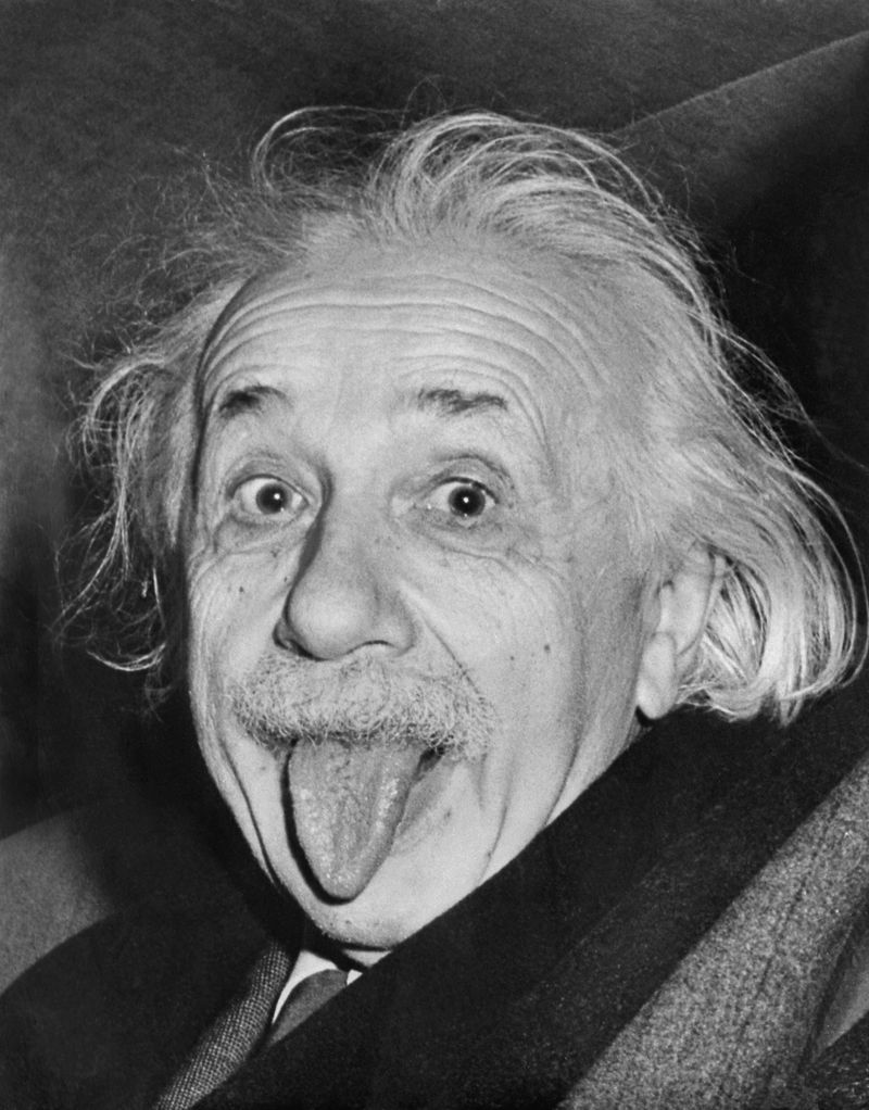 Einstein's Tongue Photo Meaning