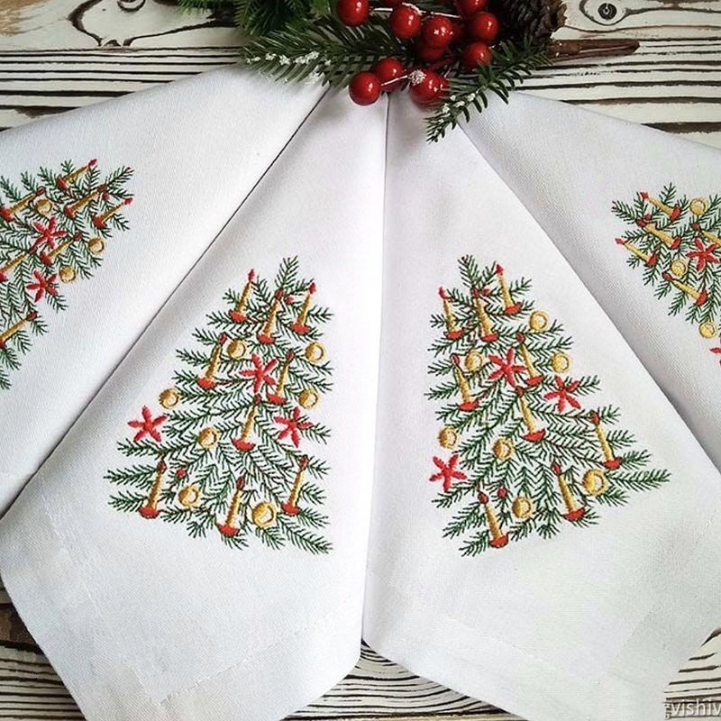 Embroidered Table Napkins