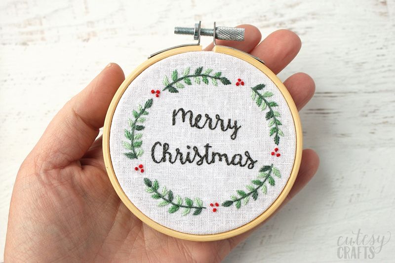 Embroidery Hoop Art