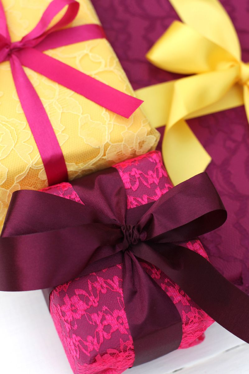 Fabric and Ribbon Combo