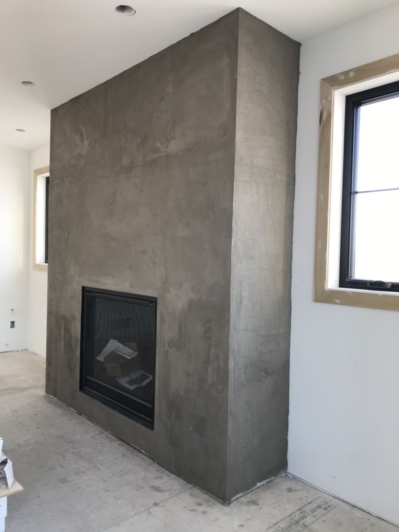 Faux Concrete Finish