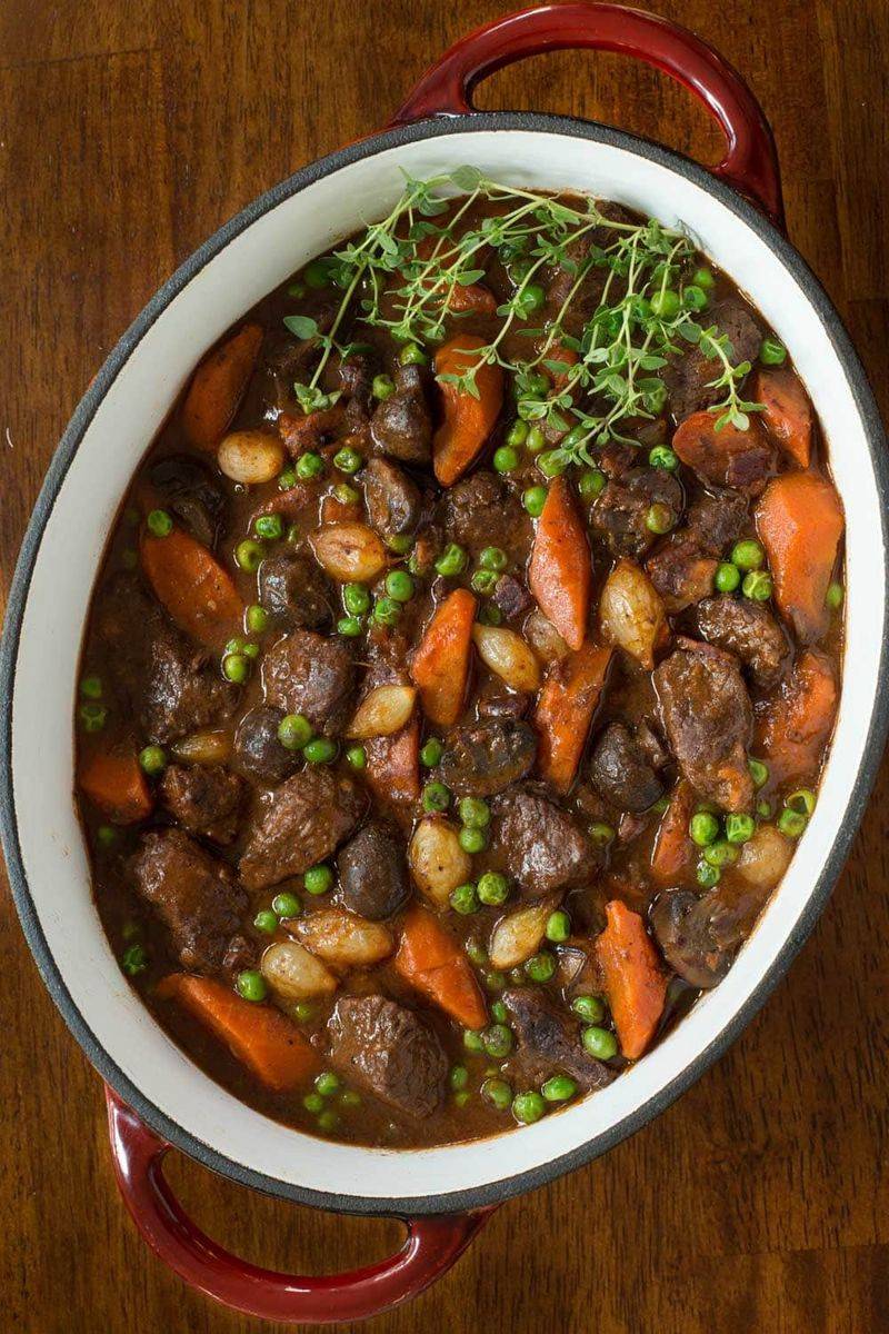 Festive Beef Bourguignon