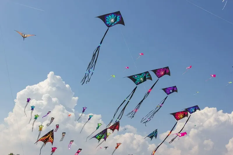 Flying a Kite in Washington D.C.