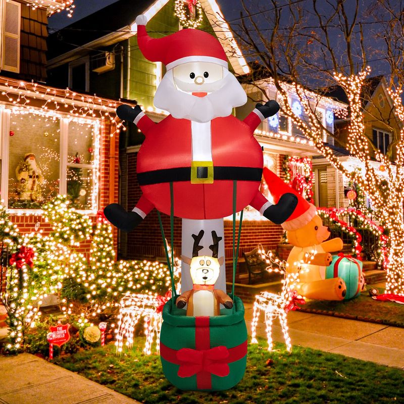 Giant Inflatable Santas