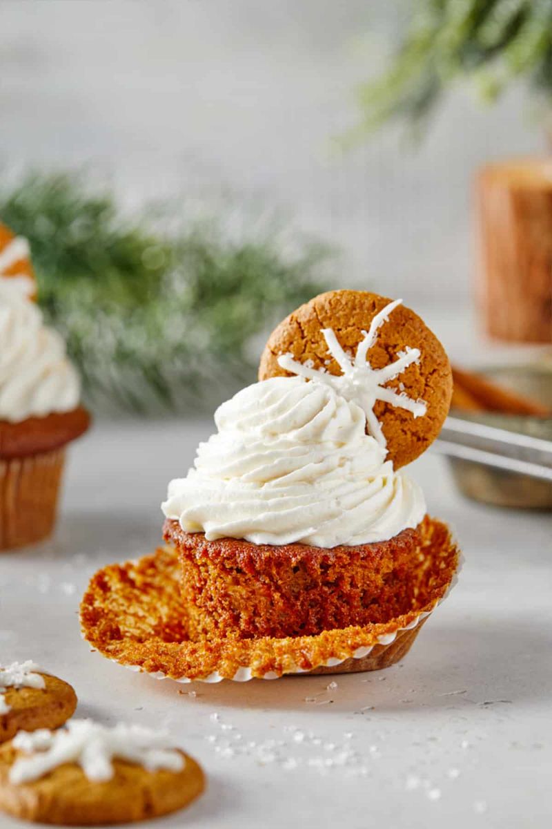 Ginger Snap Cupcakes