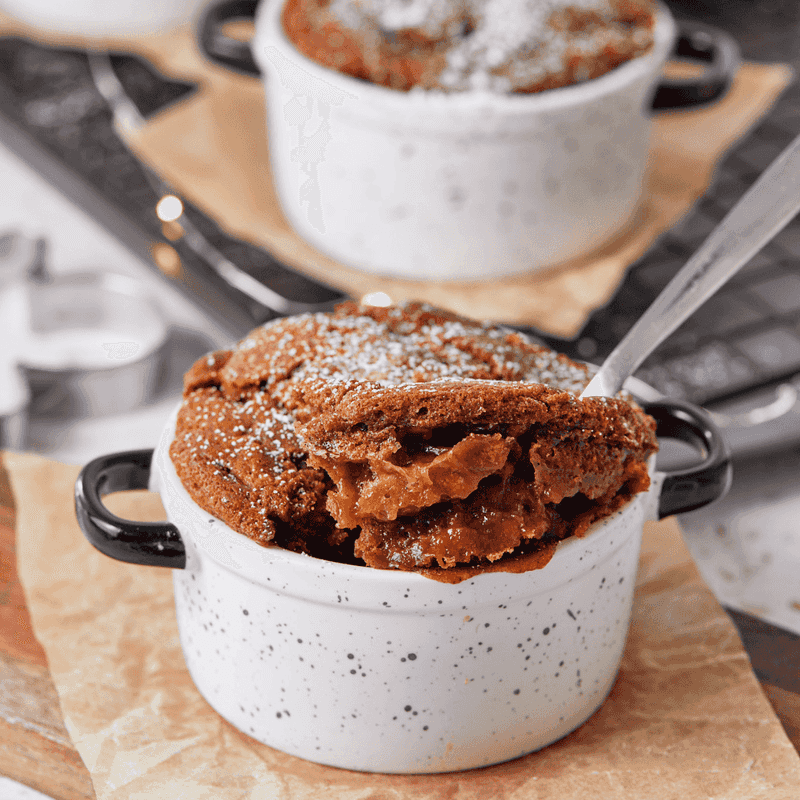 Gingerbread Lava Cake