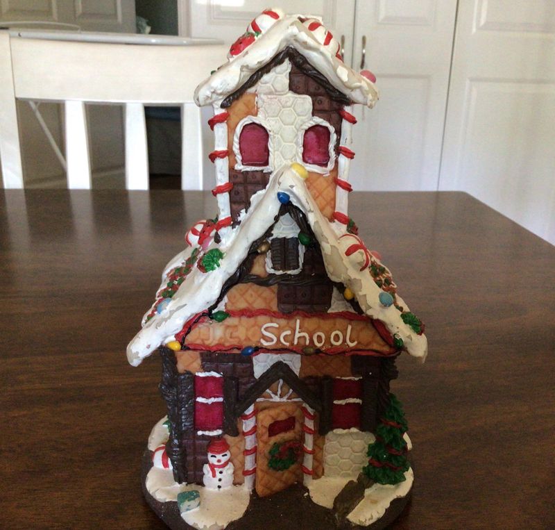 Gingerbread Schoolhouse