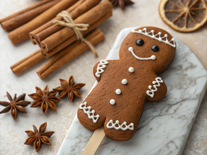 Gingerbread Spice Cakesicle