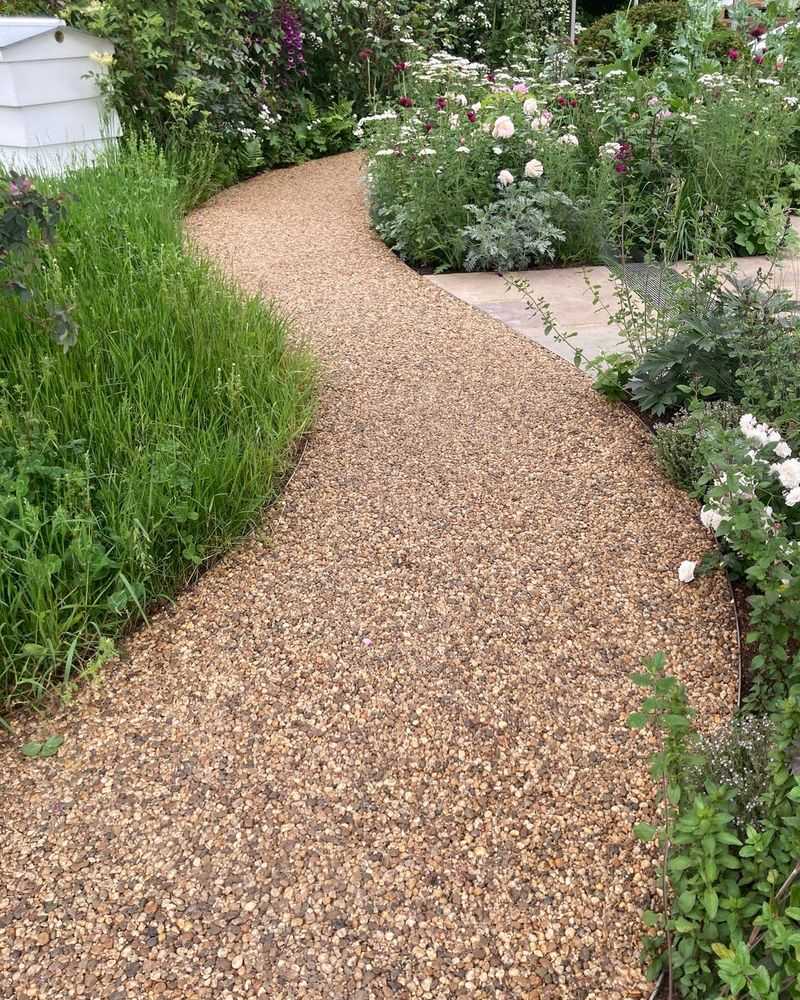 Gravel and Grass Path